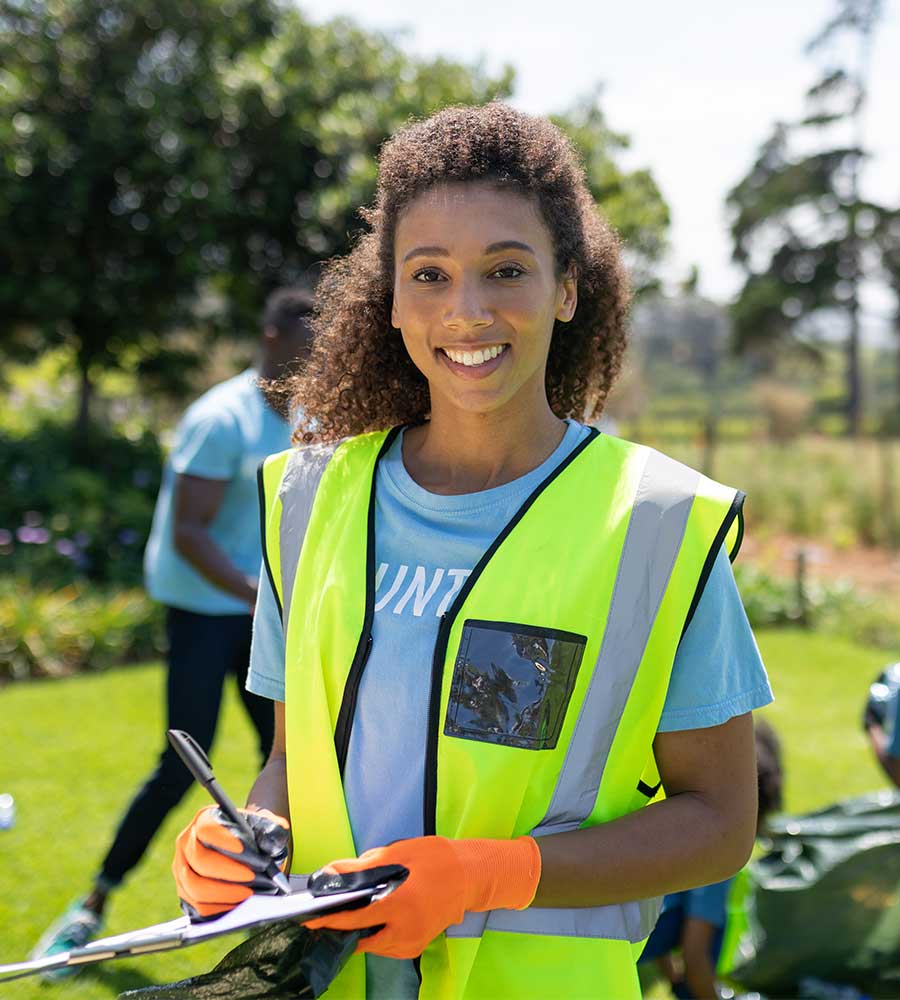 Volunteer Ava Anderson